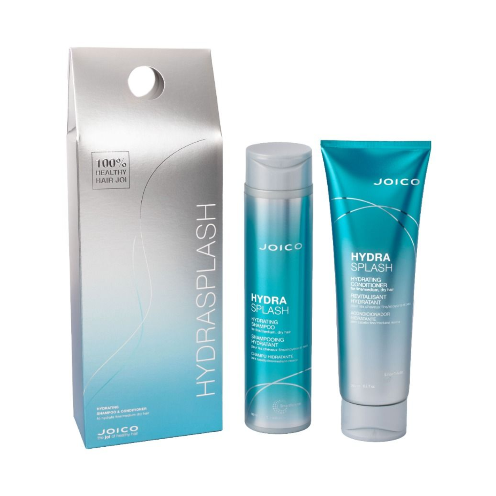 Set sampon si balsam pentru hidratarea parului uscat  Joico HydraSplash