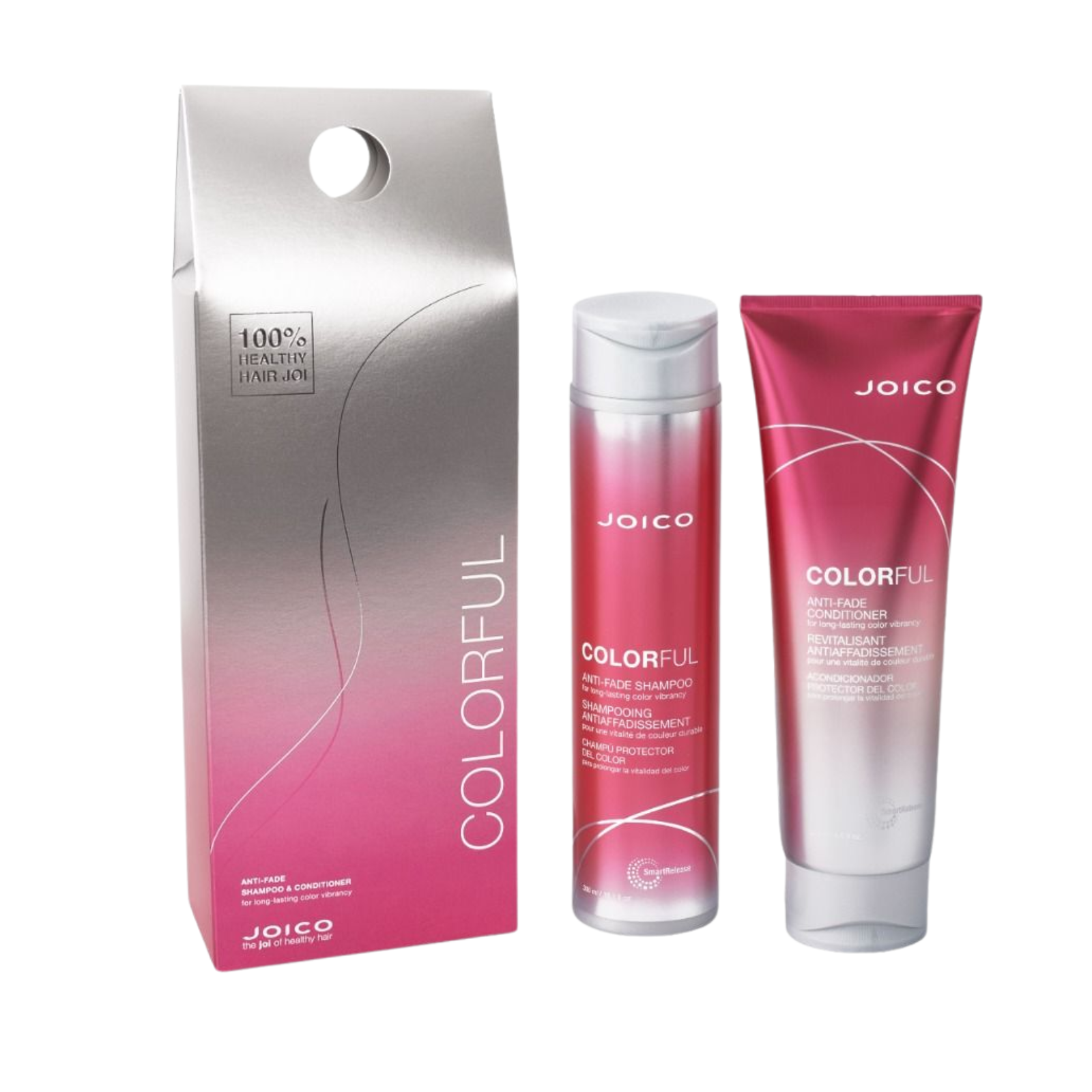 Set sampon si balsam pentru par vopsit | Joico Colorful