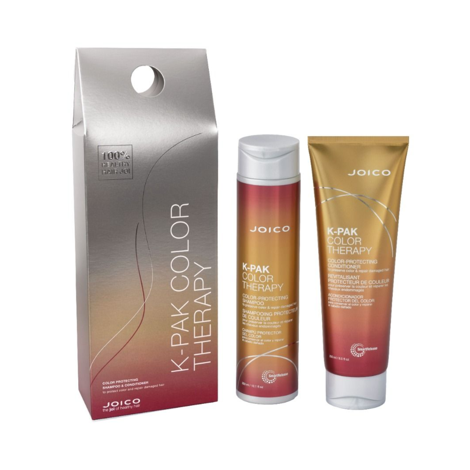 Set sampon si balsam pentru par vopsit Joico K-Pak Color Therapy