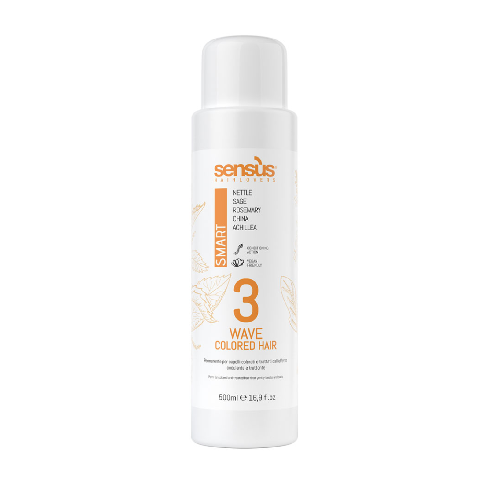 Soluție permanent pentru păr vopsit | Sensus Smart 3 Wave Colored Hair 500 ml Beautifier