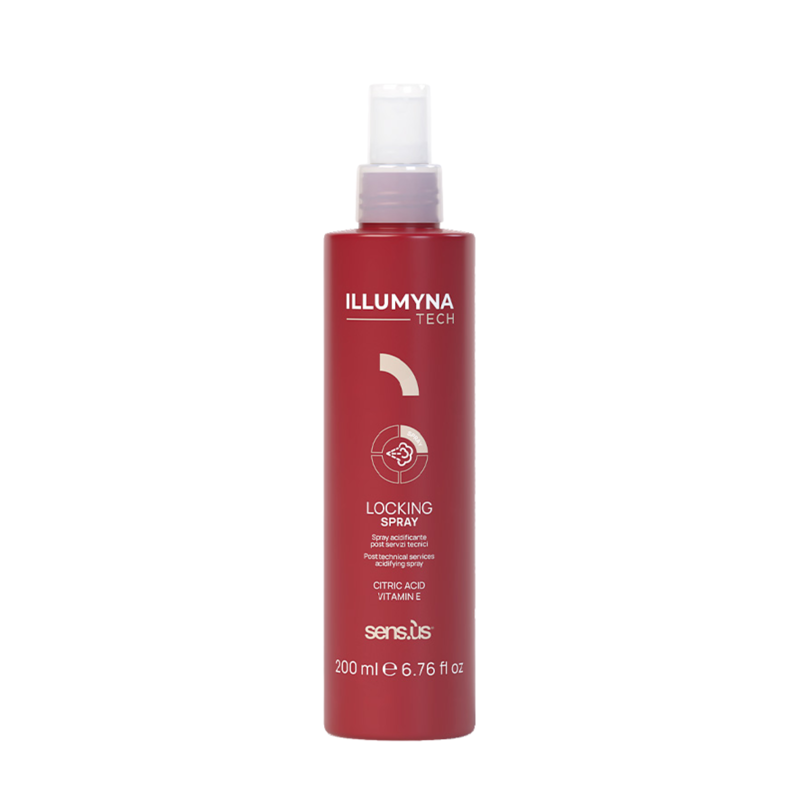 Spray pentru păr acidifiant post-servicii tehnice | Sensus Illumyna Tech Locking Spray 200 ml