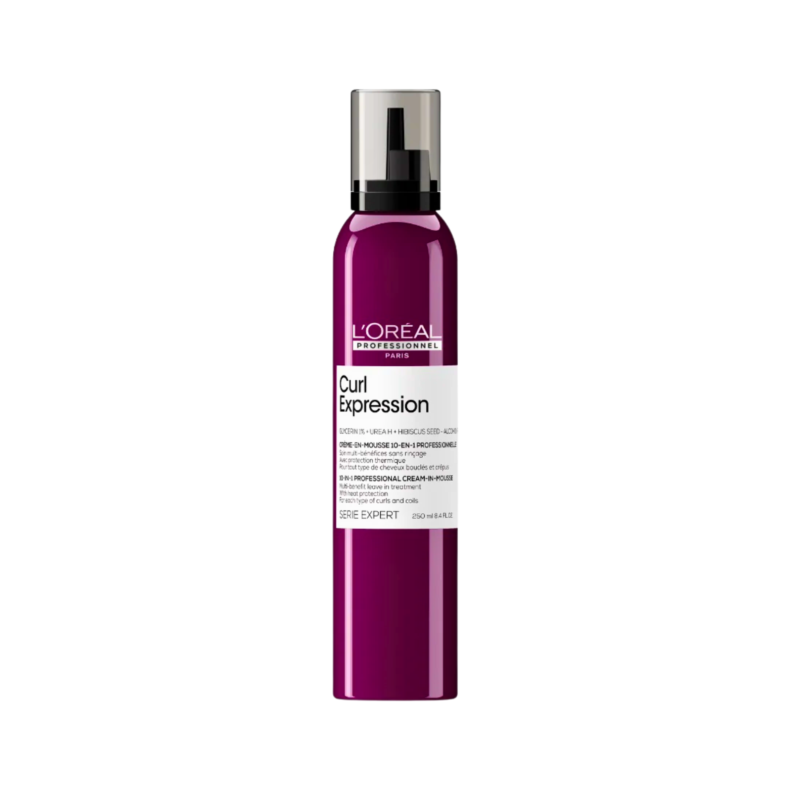 Spumă Leave-In păr creț sau ondulat| L'Oréal Professionnel Serie Expert Curl Expression 10-in-1 Mousse 250ml Beautifier