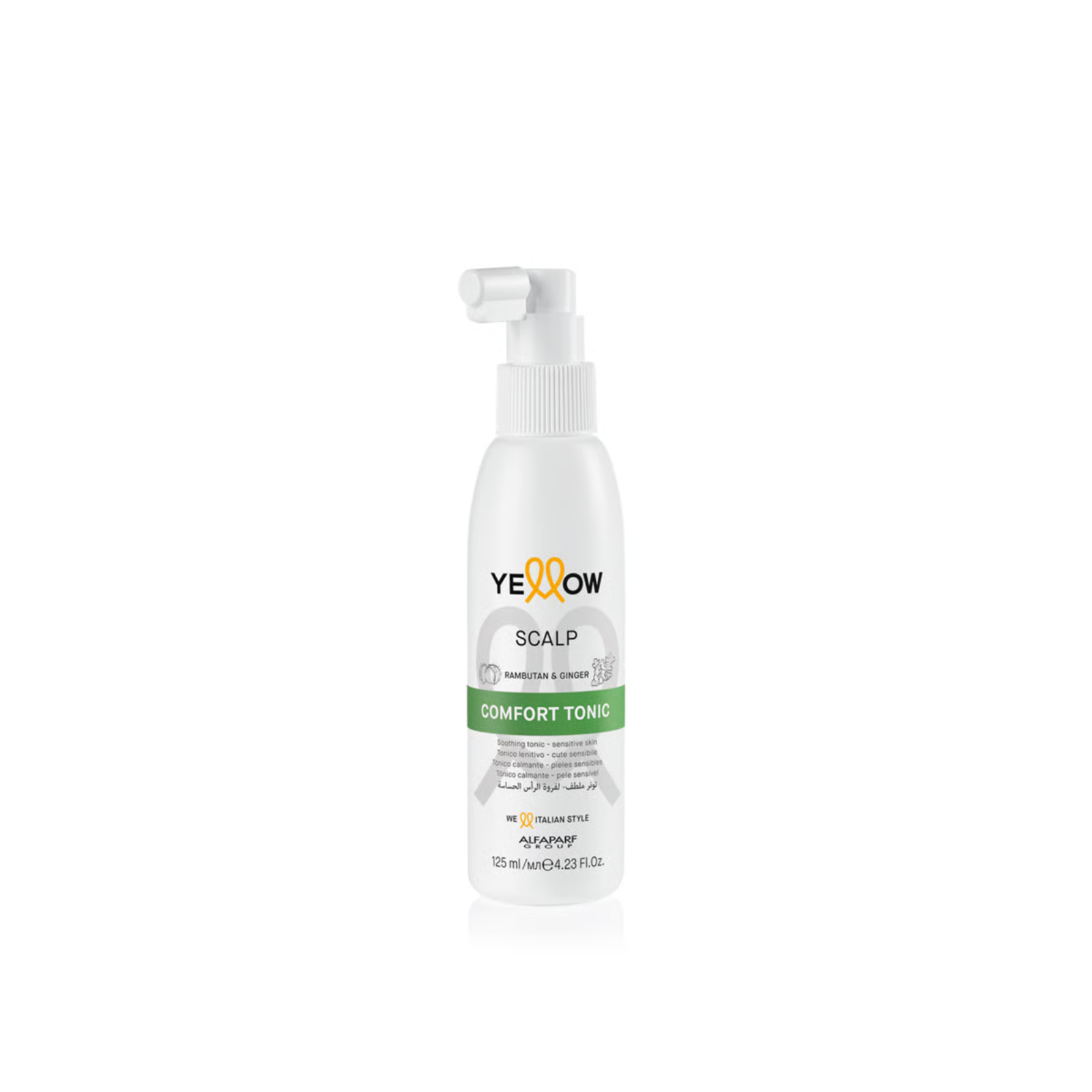 Tonic calmant pentru scalp sensibil | Alfaparf Yellow Scalp Confort Tonic 125 ml