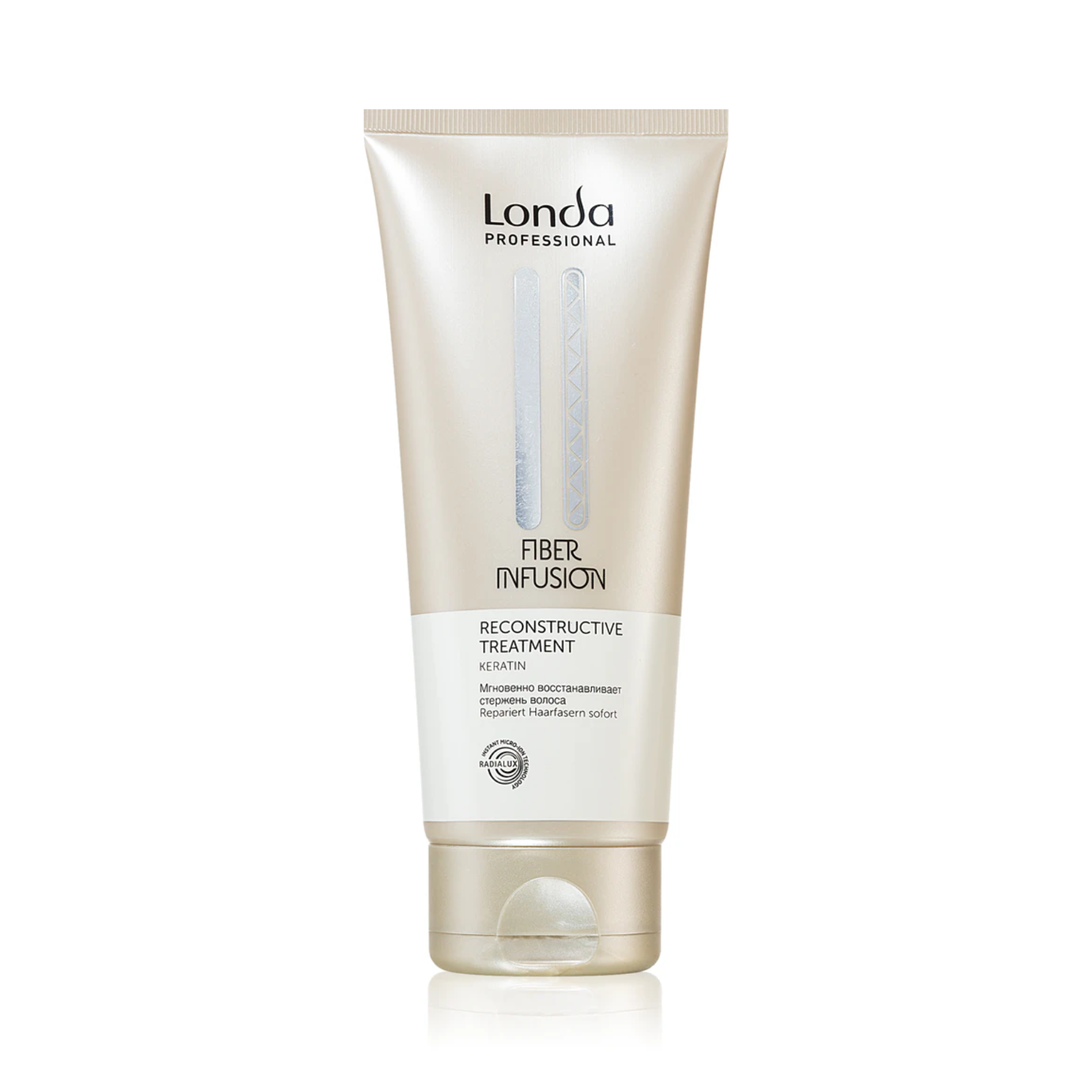 Tratament reconstructie cu Keratin Londa Fiber Infusion Reconstructive Treatment  200 ml