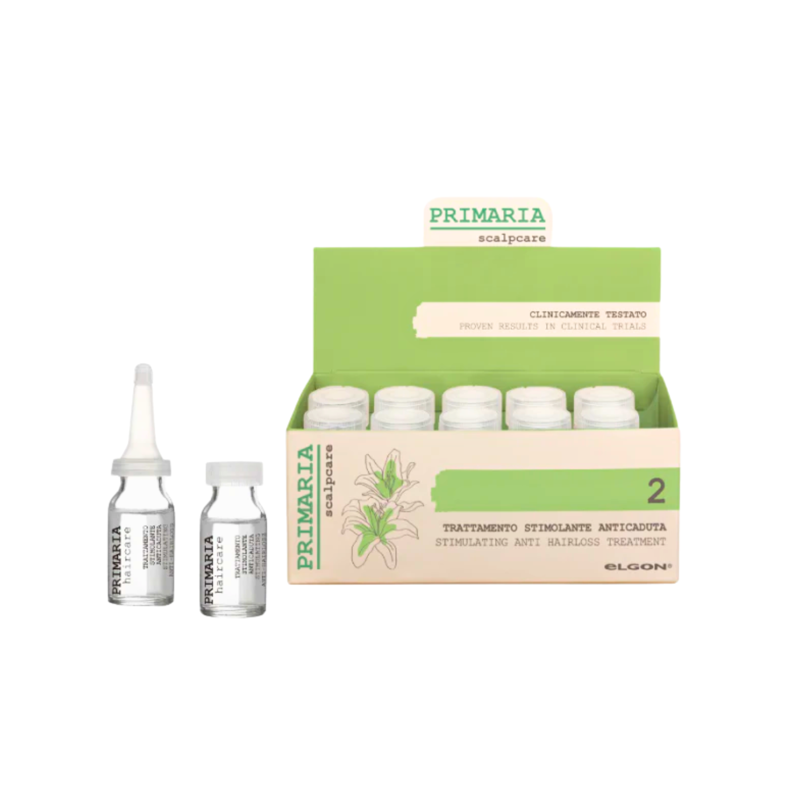 Tratament impotriva caderii parului Elgon Primaria Anti Hair Loss 10x8ml