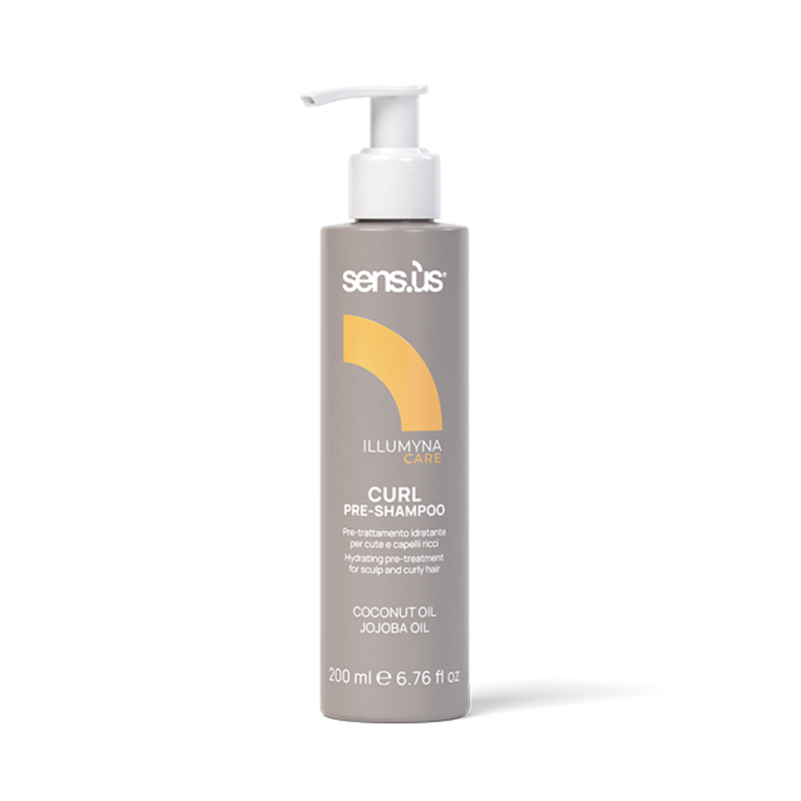 Tratament pre-spalare pentru scalp si par cret sau ondulat | Sensus Illumyna Care Curl Pre-Shampoo 200 ml Beautifier