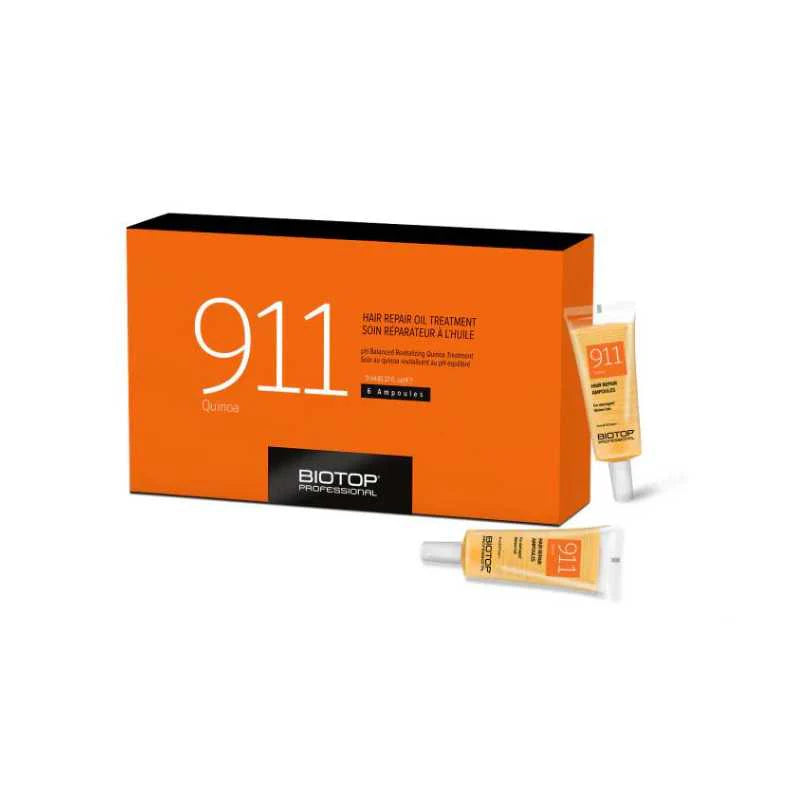 Ulei-tratament 6x11ml | Biotop Quinoa Hair Repair Oil 911
