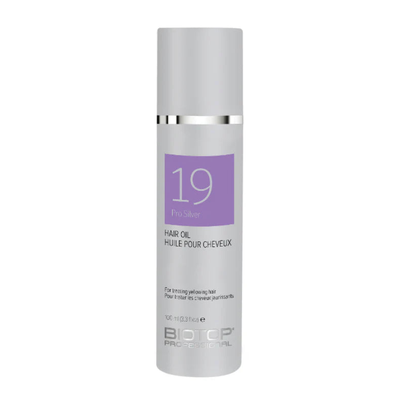 Ulei par blond vopsit | Biotop Pro Silver Oil 19 100ml