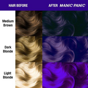 Vopsea de Păr Semipermanentă Manic Panic Ultra Violet