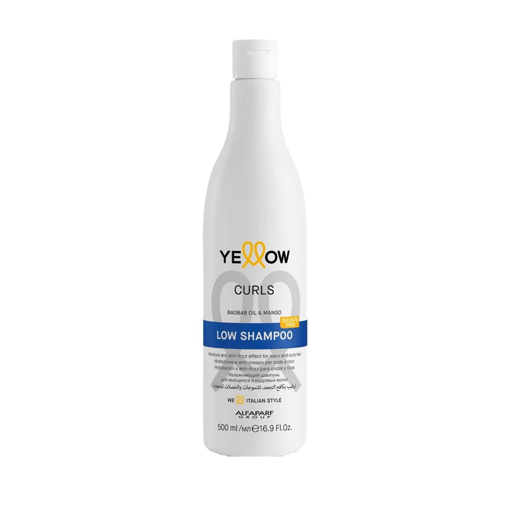 Șampon pentru păr creț și ondulat | Yellow Curls Low Shampoo 500 ml