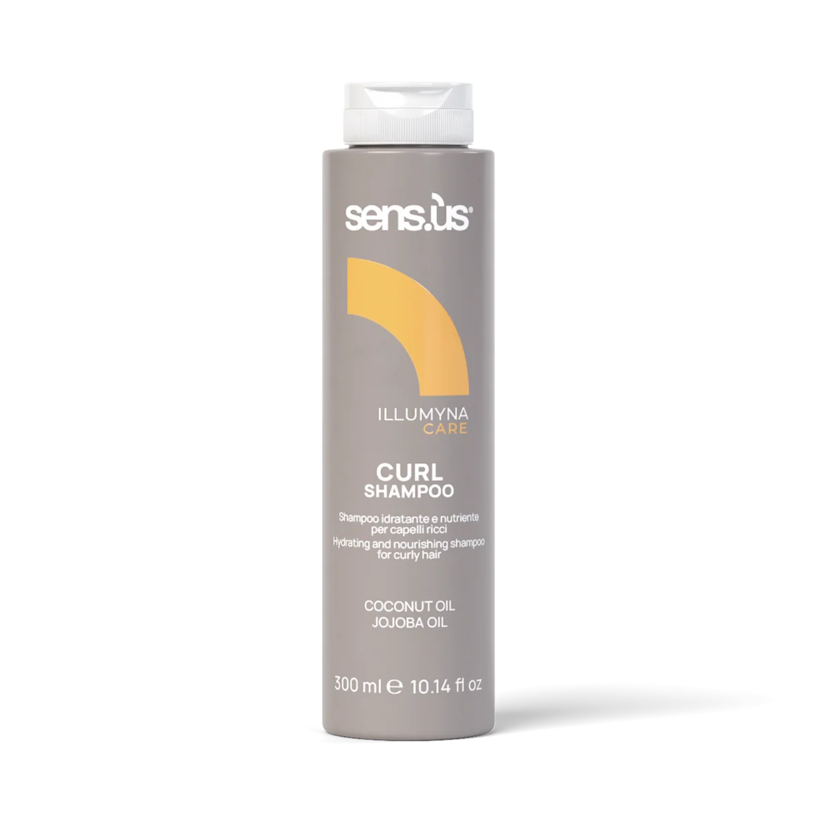 Sampon hidratant pentru par cret sau ondulat | Sensus Illumyna Care Curl Shampoo 300 ml