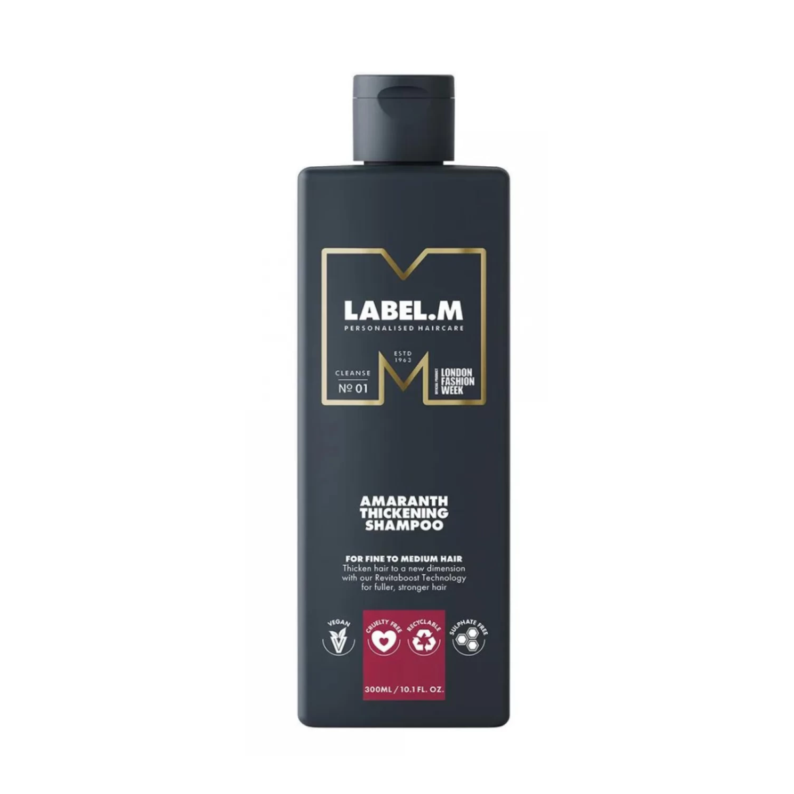 Șampon pentru ingrosarea firului de par Label. M Amaranth Thickening  Shampoo 300 ml