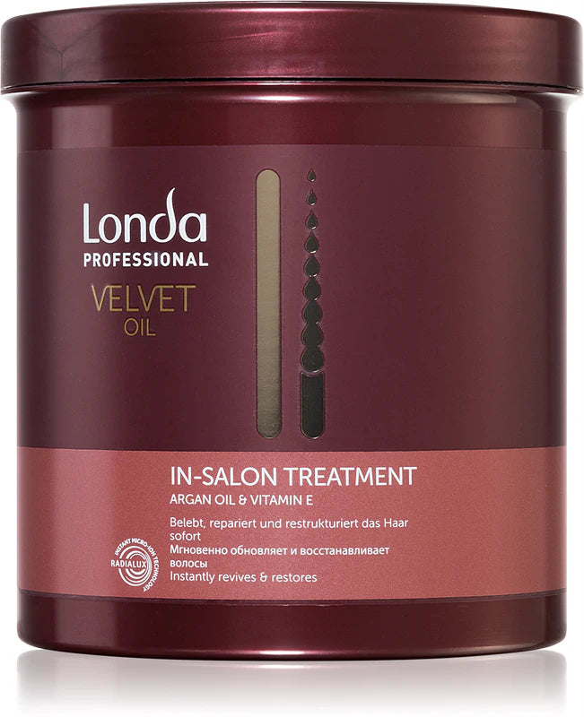Masca reparatoare pentru par uscat Londa Velvet Oil 750ml