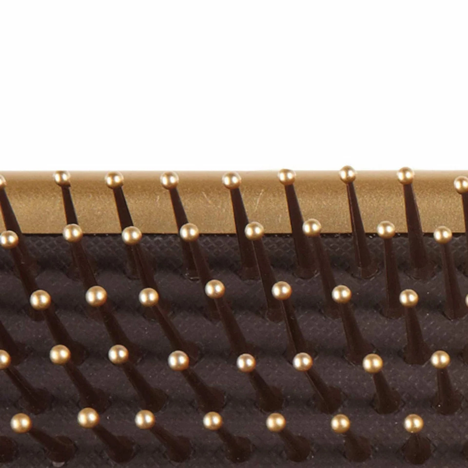 Perie dreaptă de păr antistatică  Paddle Olivia Garden Expert Care Rectangular L Gold 2