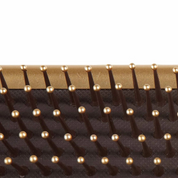 Perie dreaptă de păr antistatică  Paddle Olivia Garden Expert Care Rectangular L Gold 2