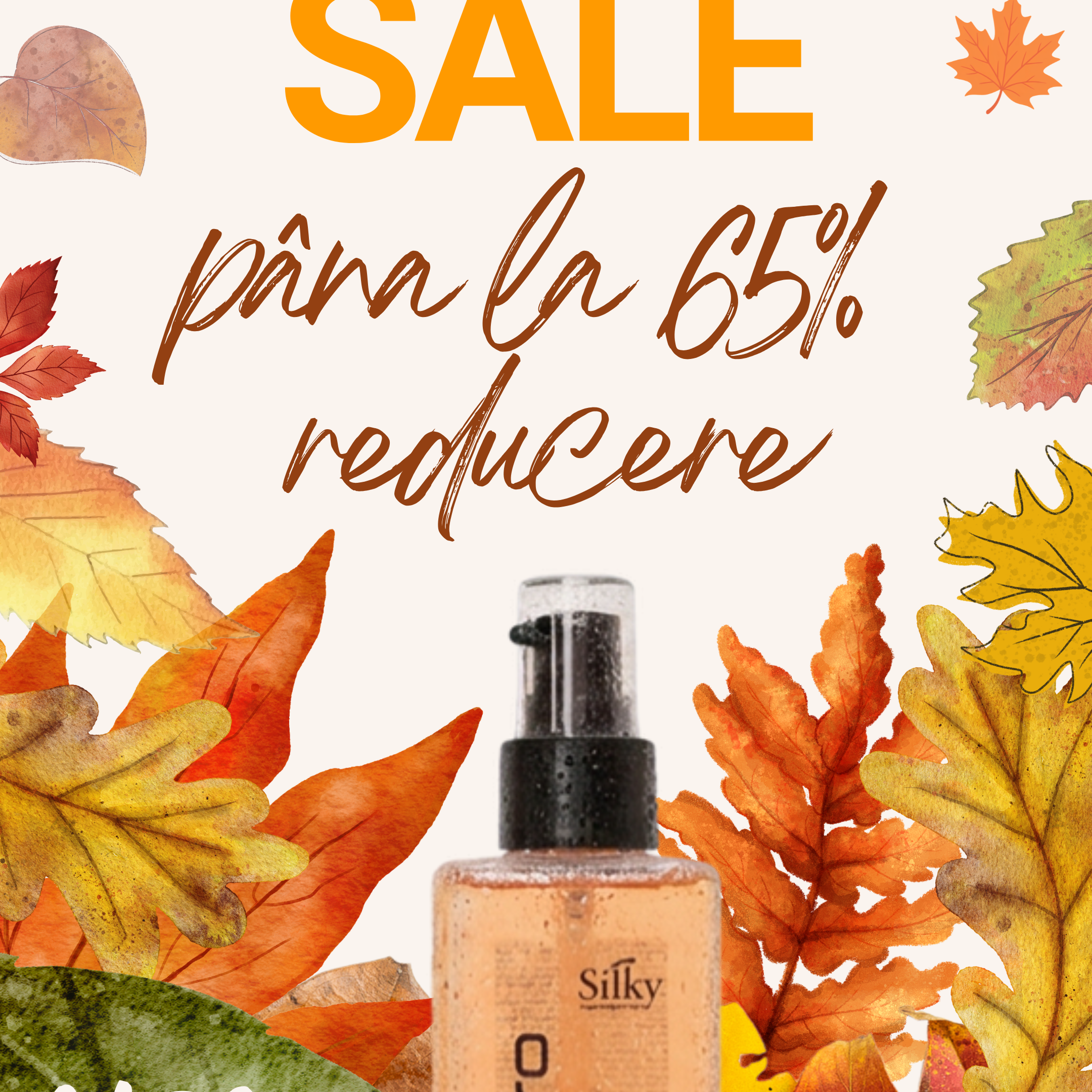 Campanie Autumn Sale octombrie 2026 cu reduceri de pana la 65 la suta la branduri profesionale pe Beautifier.ro