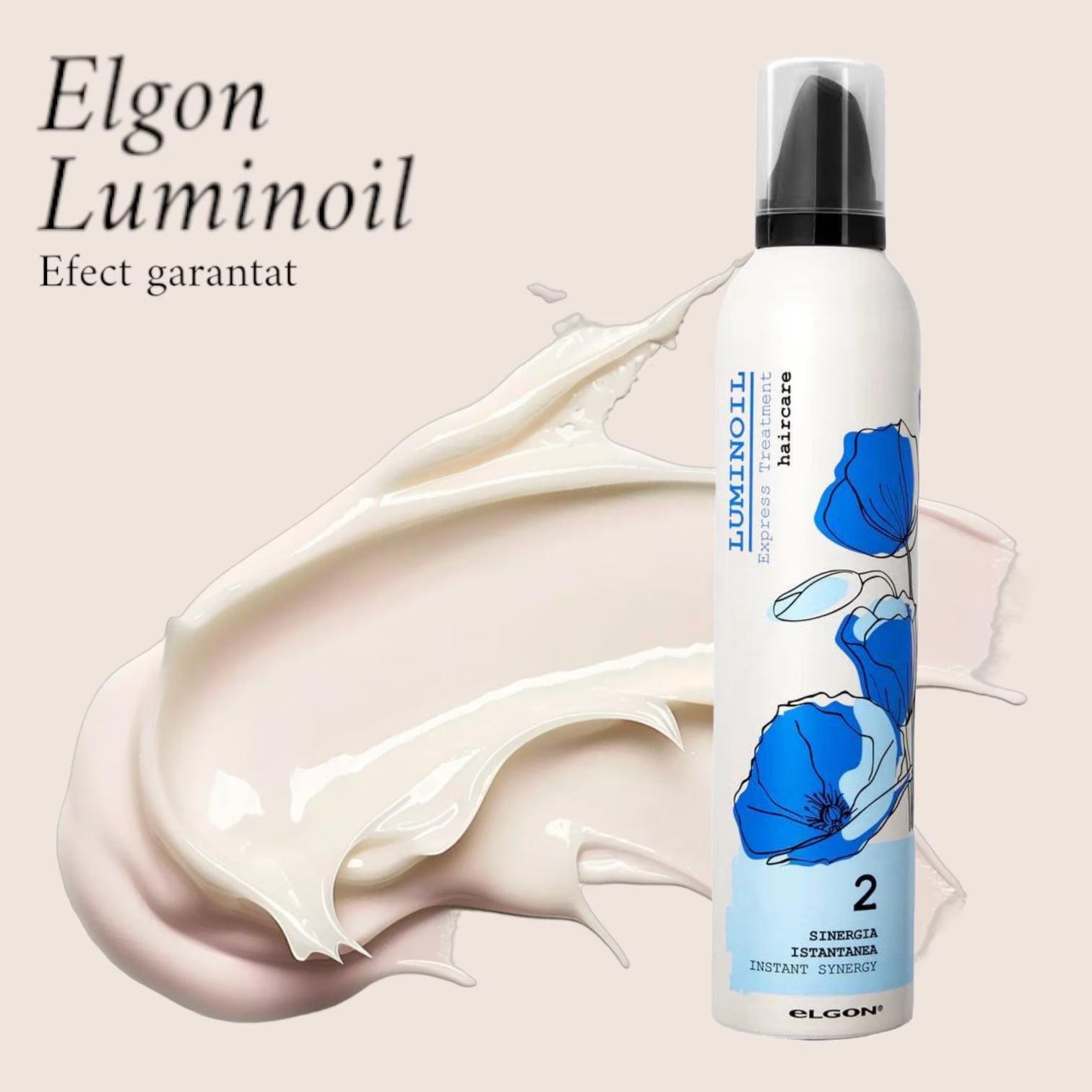 Tratament instant pentru reparare | Elgon Luminoil Instant Synergy 300 ml