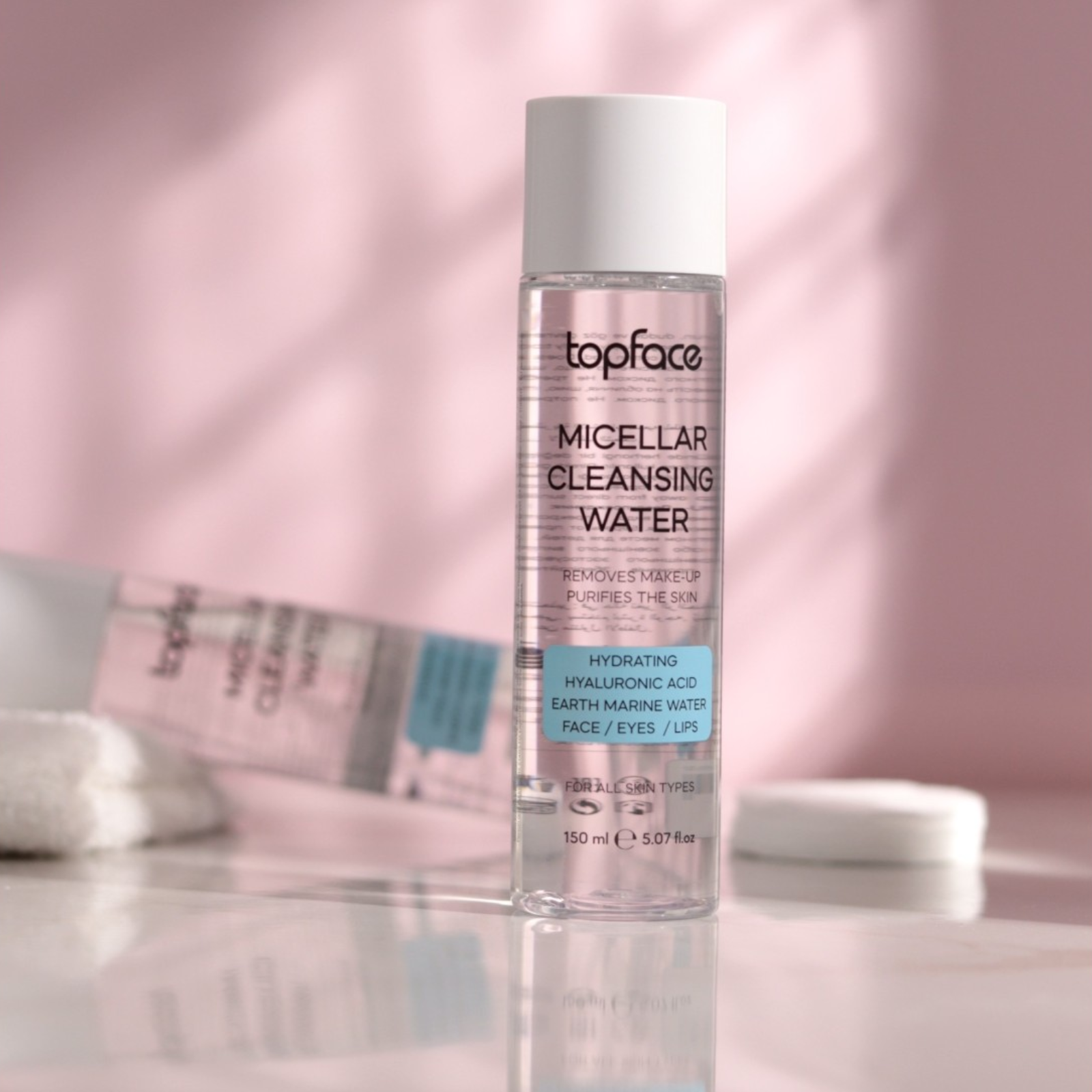 Apă micelară pentru strălucirea tenului | TopFace Micellar Cleansing Water 150ml 3