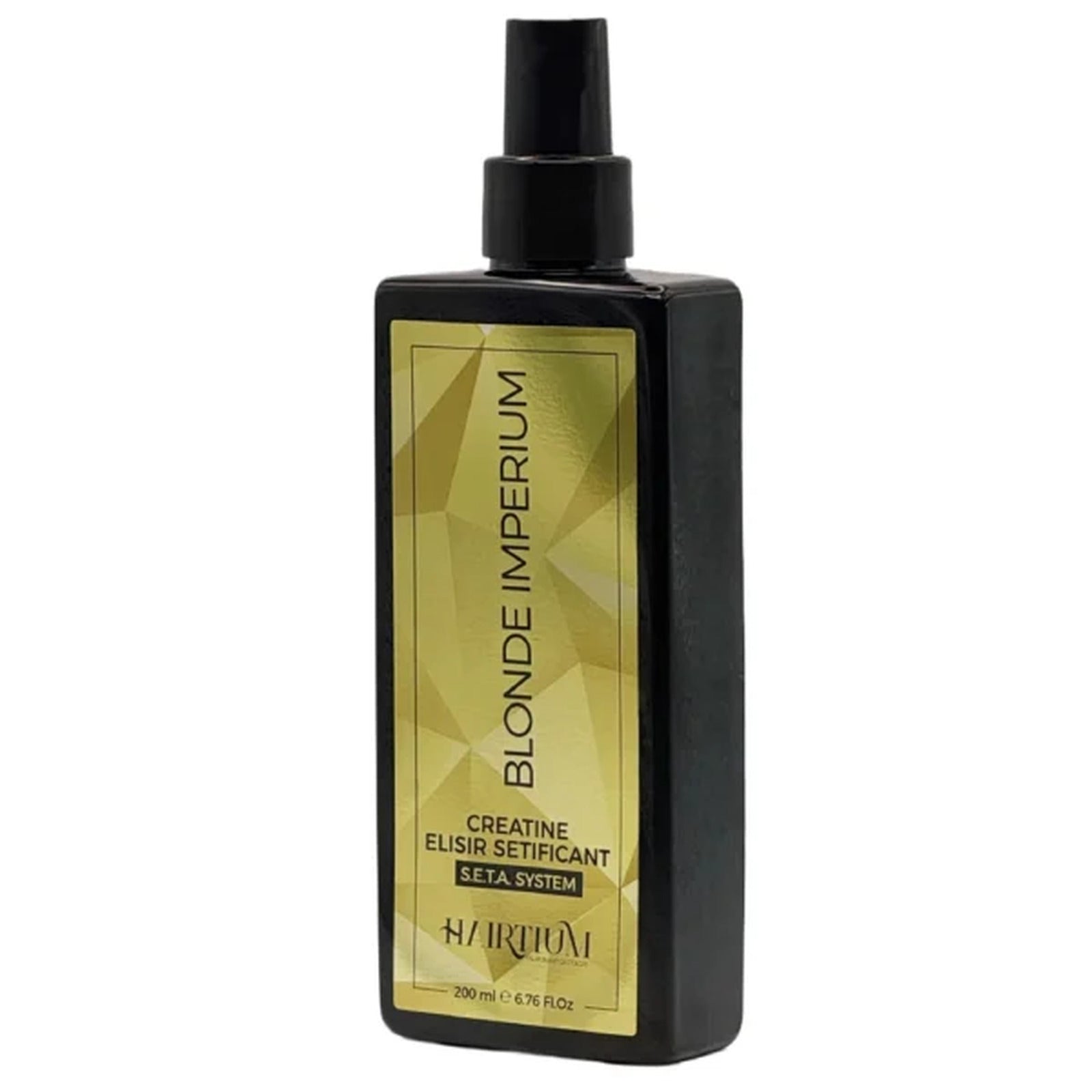 Elixir leave-in Hairtium Blonde Imperium Creatine pentru par blond 200 ml