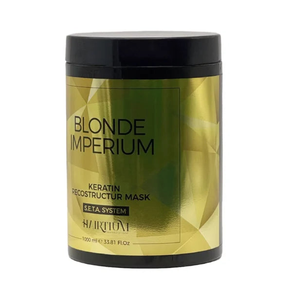 Masca de reconstructie pentru par | Hairtium Blonde Imperium Keratin Reconstructur Mask 250 ml