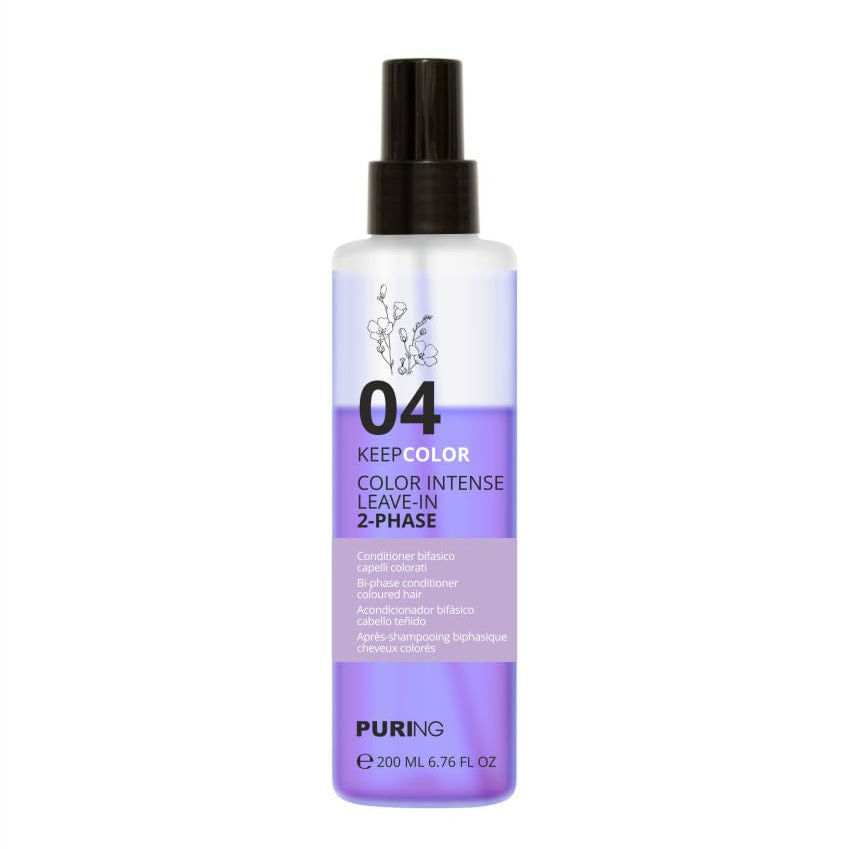  Balsam Bifazic pentru păr vopsit  | Puring Color Intense Leave-in  200ml