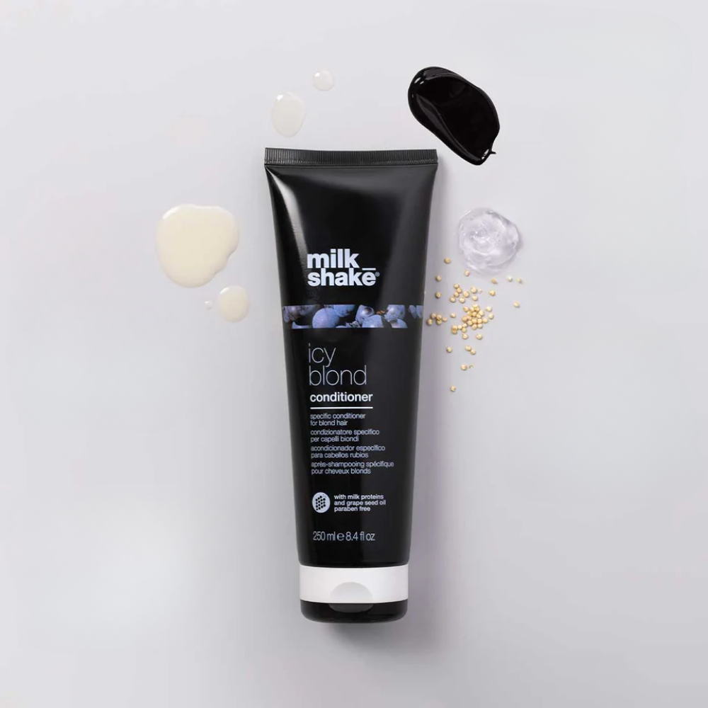 Balsam cu pigment pentru crearea tonurilor reci | Milkshake Icy Blond 200ml