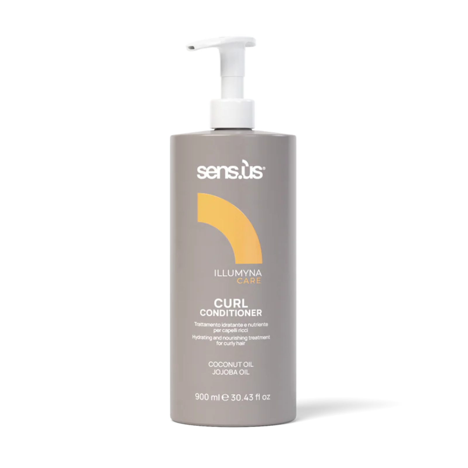 Balsam hidratant pentru par cret sau ondulat | Sensus Illumyna Care Curl Conditioner 900 ml