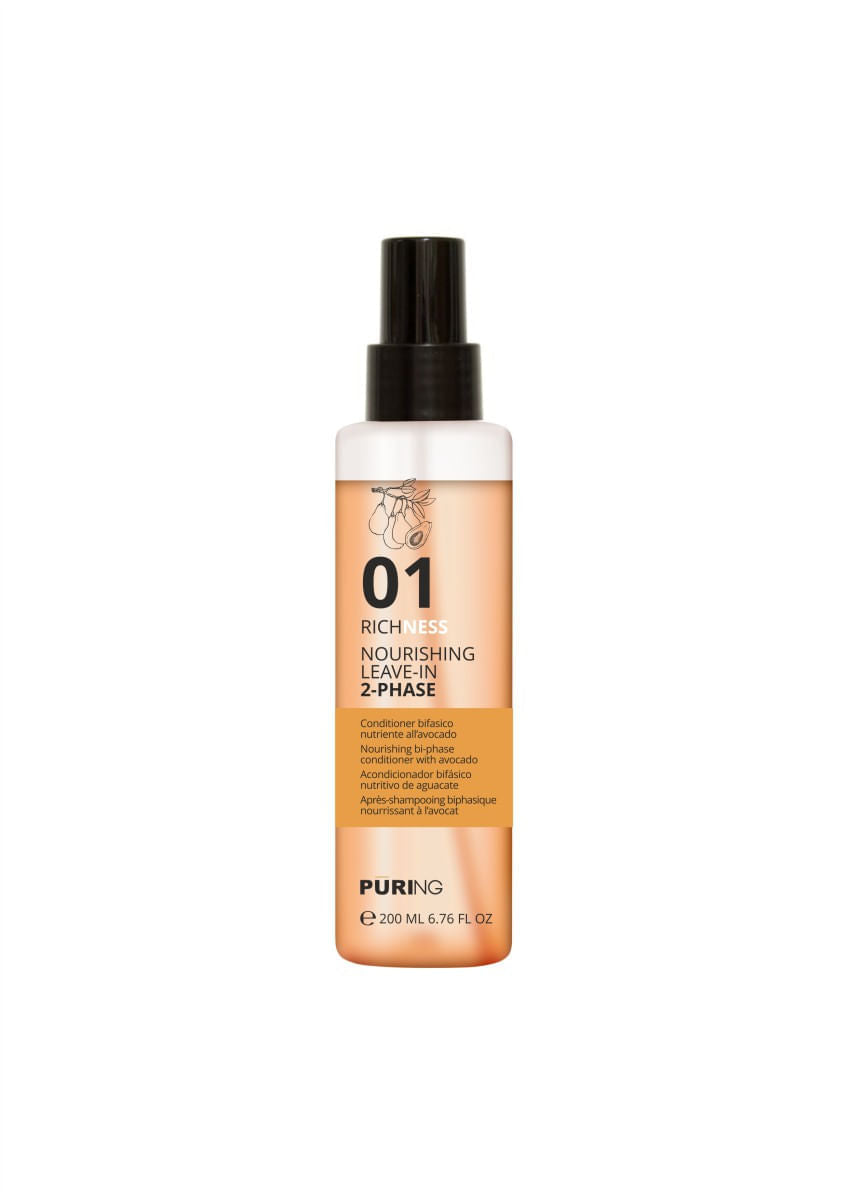 Balsam hranitor leave-In pentru par uscat | Puring Richness 200ml