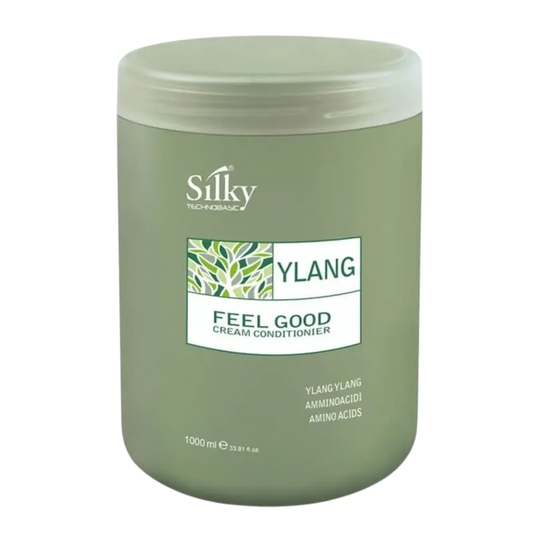 Balsam crema hranitor cu extract din Ylang Ylang | Silky Ylang Feel Good Cream Conditioner 1000ml Beautifier Romania