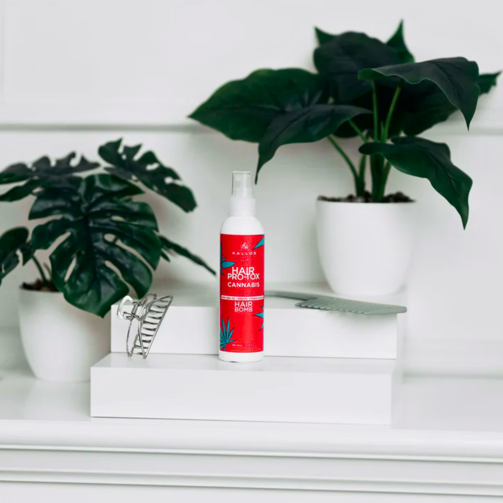 Balsam lichid cu ulei din seminte de canabis | Kallos Pro Tox Cannabis Hair Bomb 200ml Beautifier Romania 