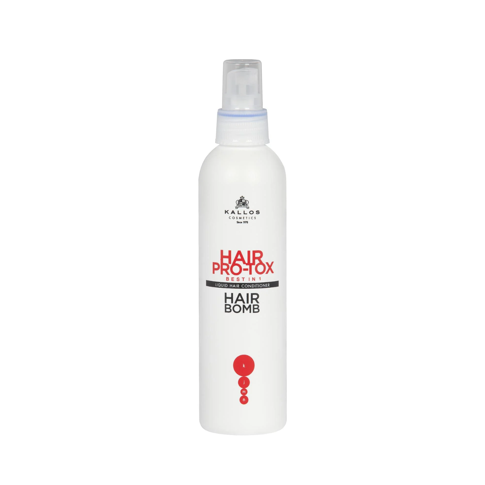 Balsam lichid pentru par deteriorat | Kallos Pro-Tox Hair Bomb 200ml Beautifier