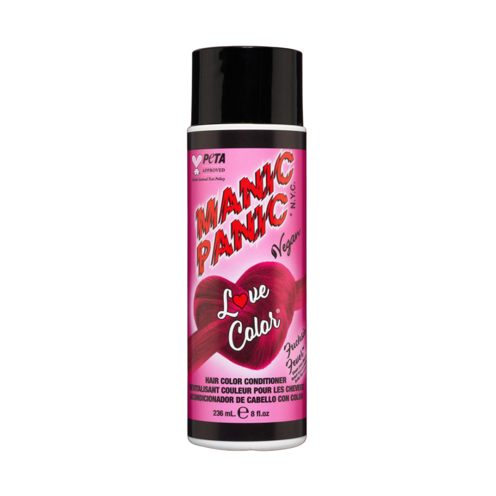 Balsam nuanțator pentru revitalizare culoare | Manic Panic Love Colors Conditioner Fuchsia Fever 236 ml