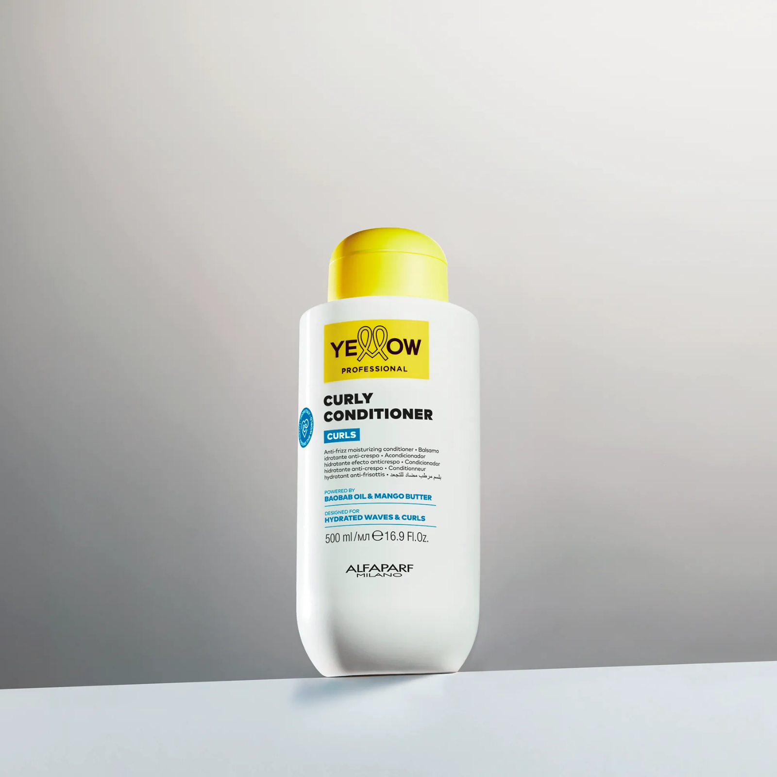 Balsam par cret si ondulat Alfaparf Yellow Professional Curls Curly Conditioner 500 ml Beautifier.ro 2