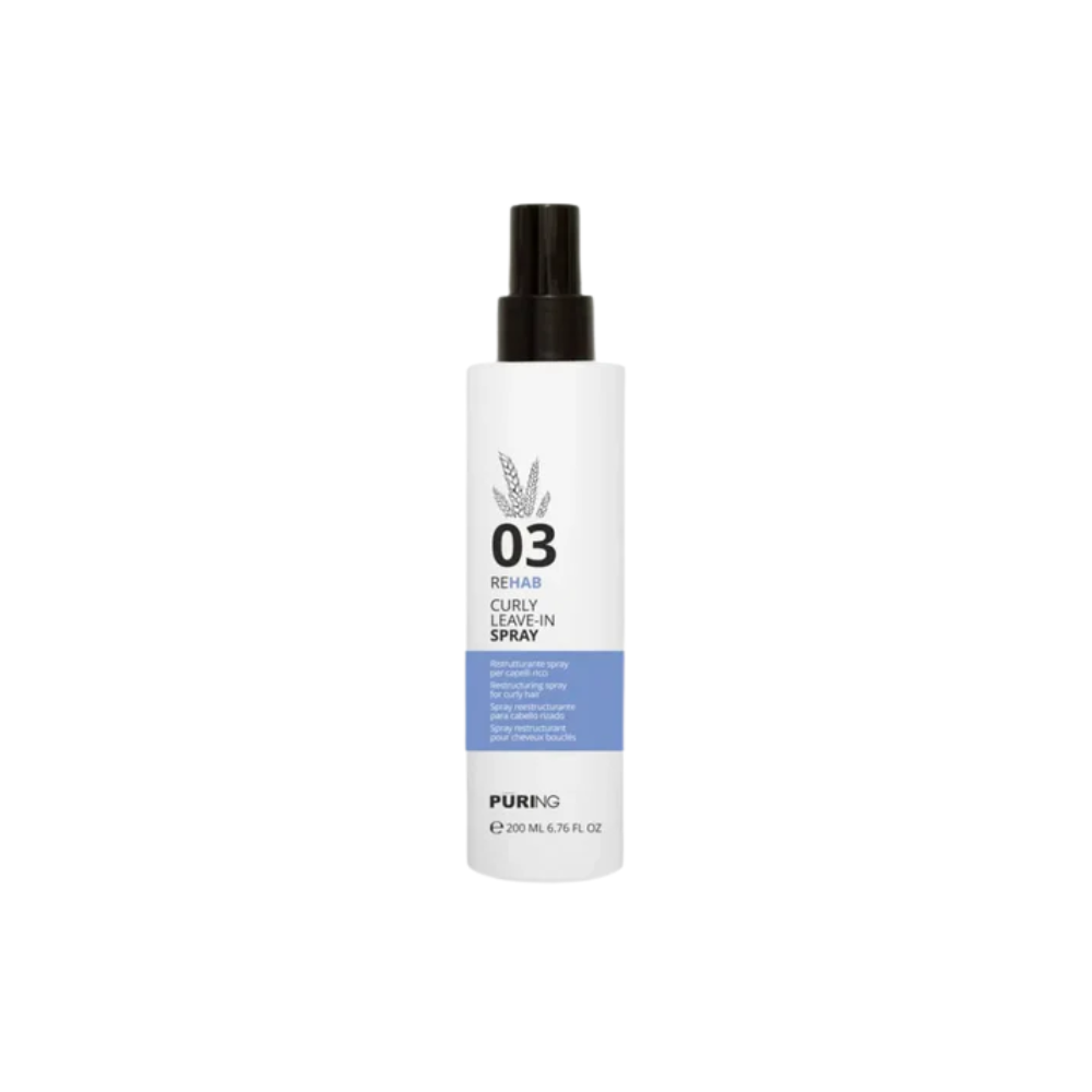 Balsam restructurant Leave-In pentru par cret | Puring Rehab Curly Leave In Spray 200ml