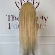 Cap de manechin cu păr natural lung pentru coafat The Beauty Education by Adriana Dobre original Beautifier Romania