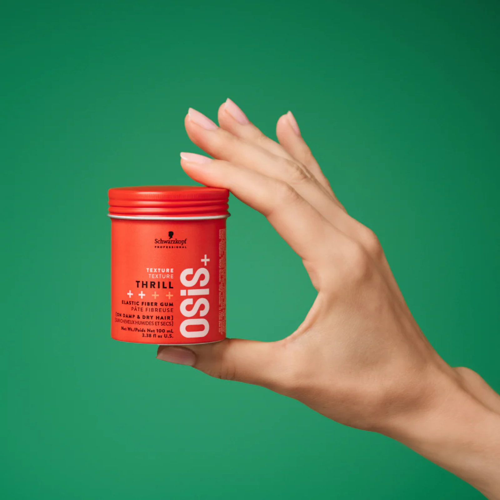 Ceară cremă pentru păr cu fixare flexibilă | Schwarzkopf Professional Osis+ Thrill  Elastic Fiber Gum 100 ml original Romania Beautifier