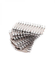 Clipsuri metalice mici 24 buc Locatelli