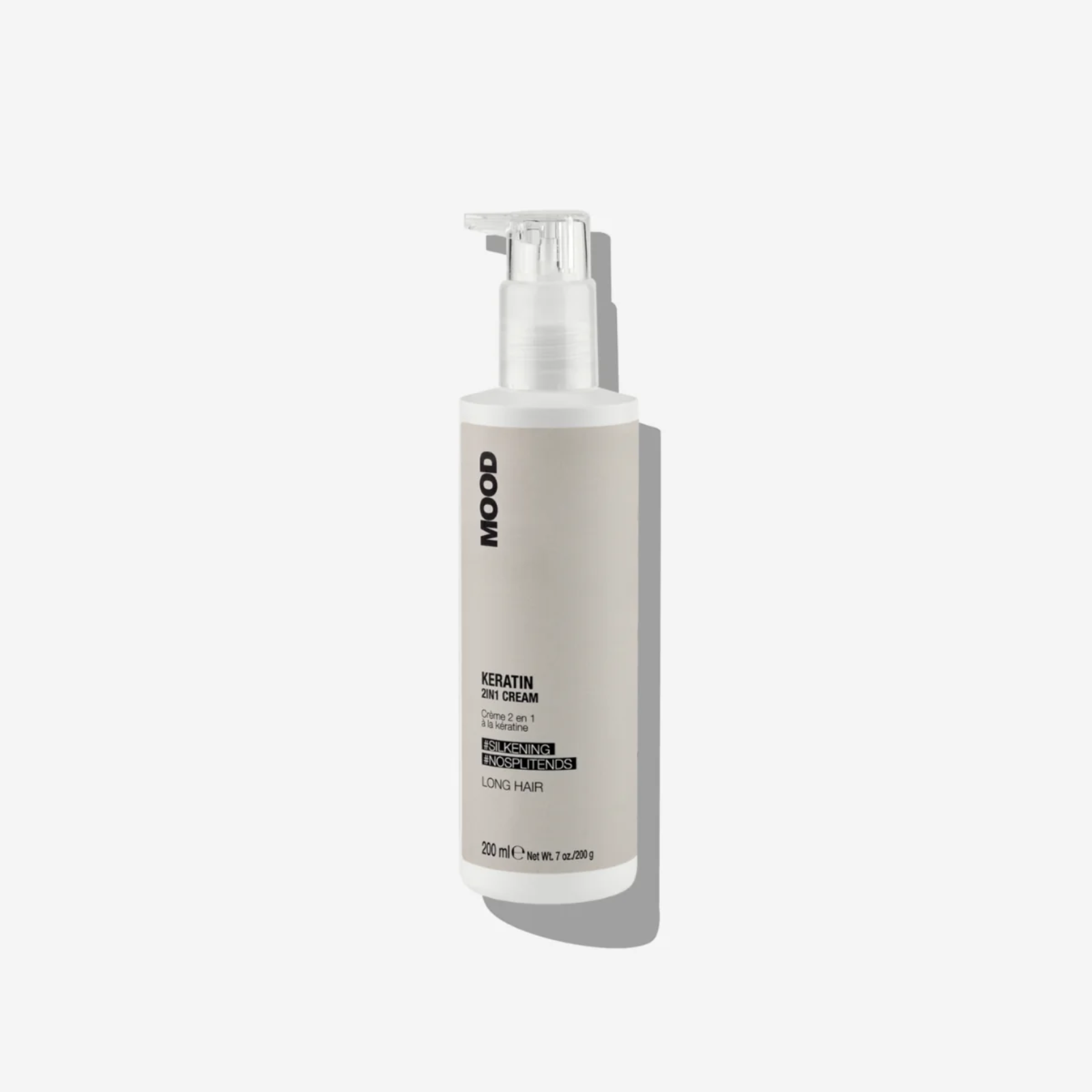 Crema Leave-In hidratanta pentru parul lung | Mood Keratin Long Hair 2-in-1 Cream 200ml originala Romania Beautifier.ro