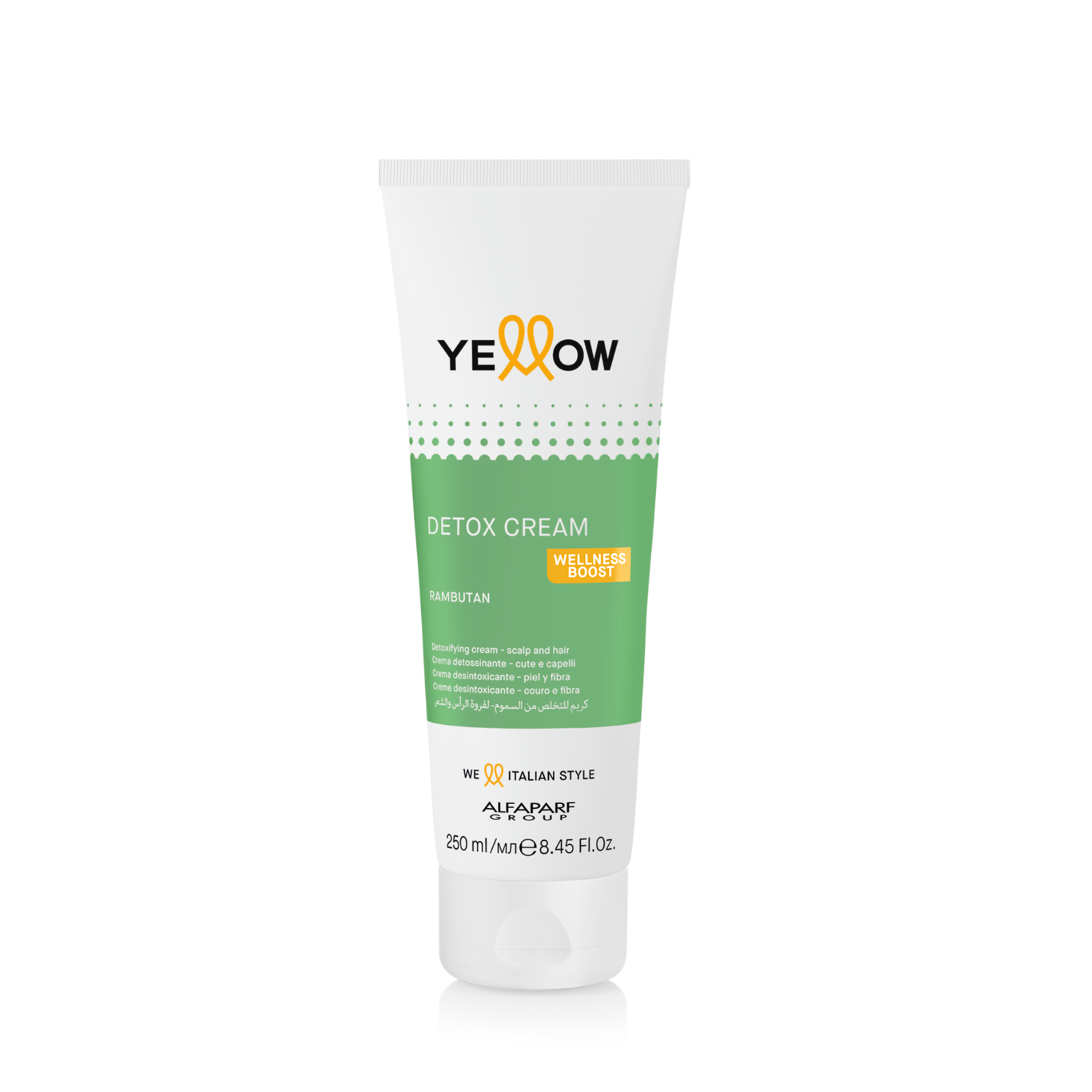 Crema detoxifianta pentru scalp | Alfaparf Yellow Scalp Detox Cream Welness Boost 250 ml