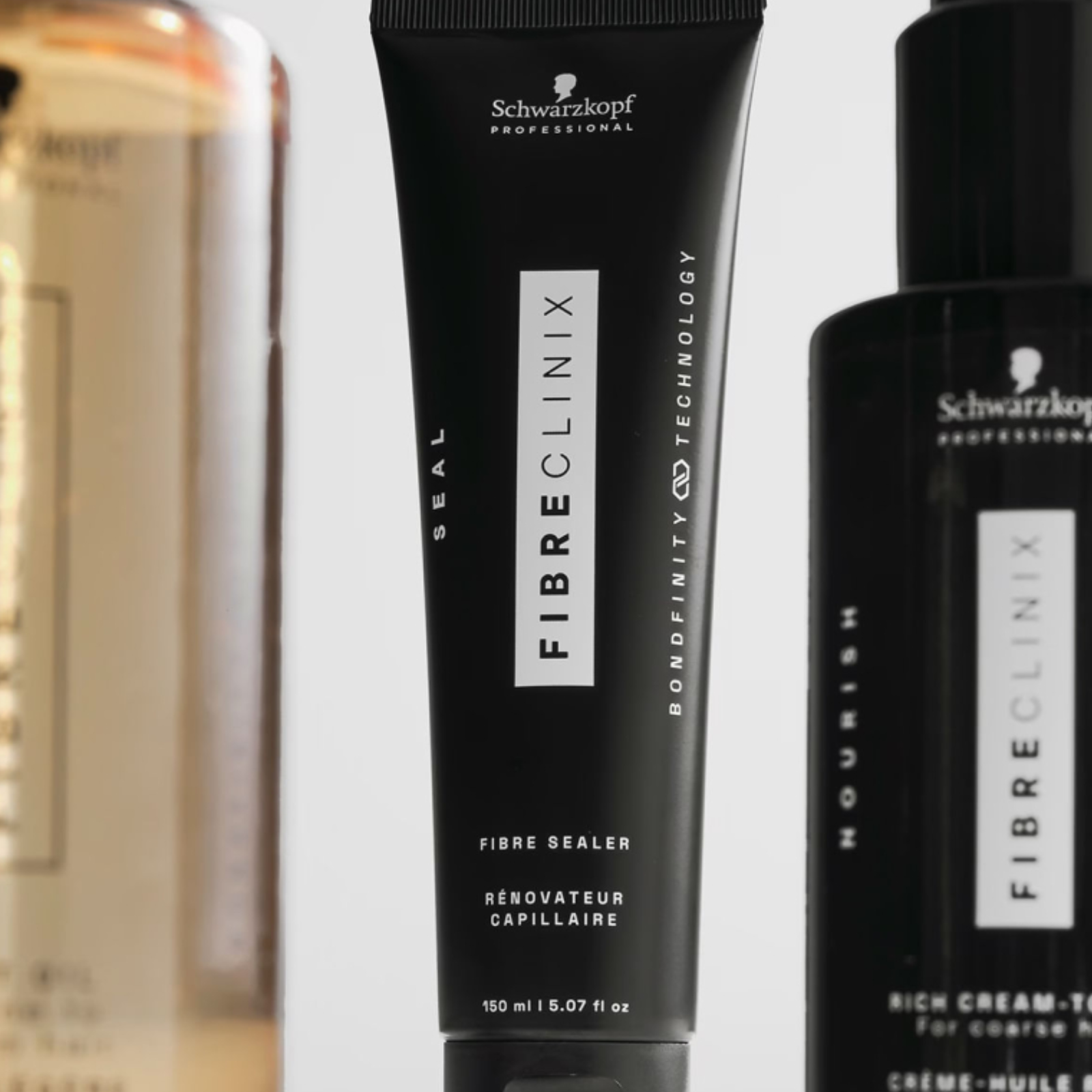 Cremă leave-in cu protecție termică și efect anti-electrizare | Schwarzkopf Professional Fibre Clinix Fibre Sealer 150ml