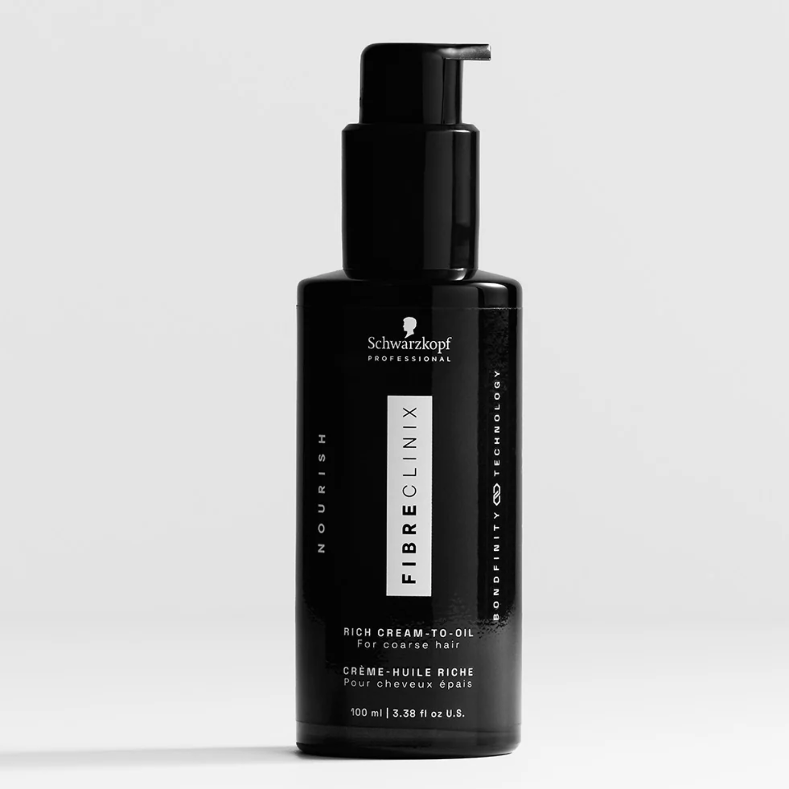 Cremă pentru păr aspru | Schwarzkopf Professional Fibre Clinix Bonding Rich Cream-to-Oil 100ml