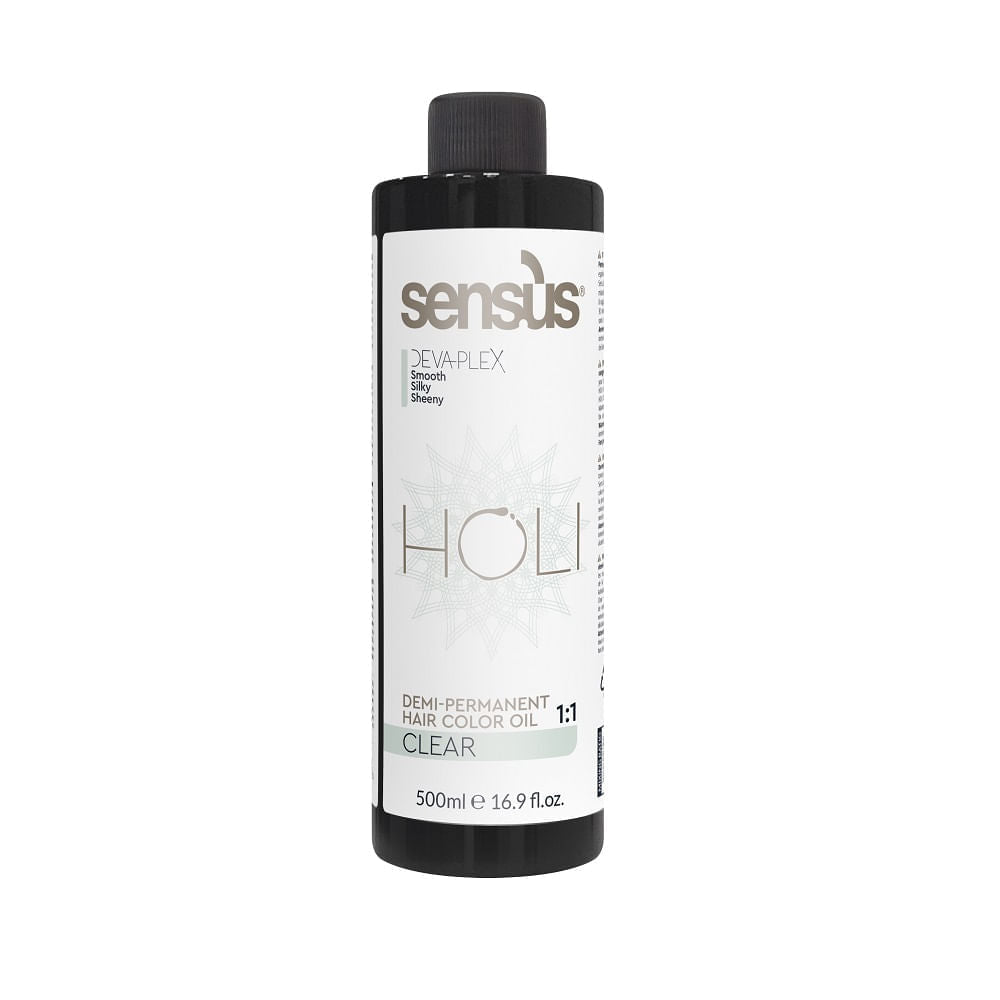 Ulei regulator de intensitate culoare demi-permanent | Sensus HOLI Clear 500 ml