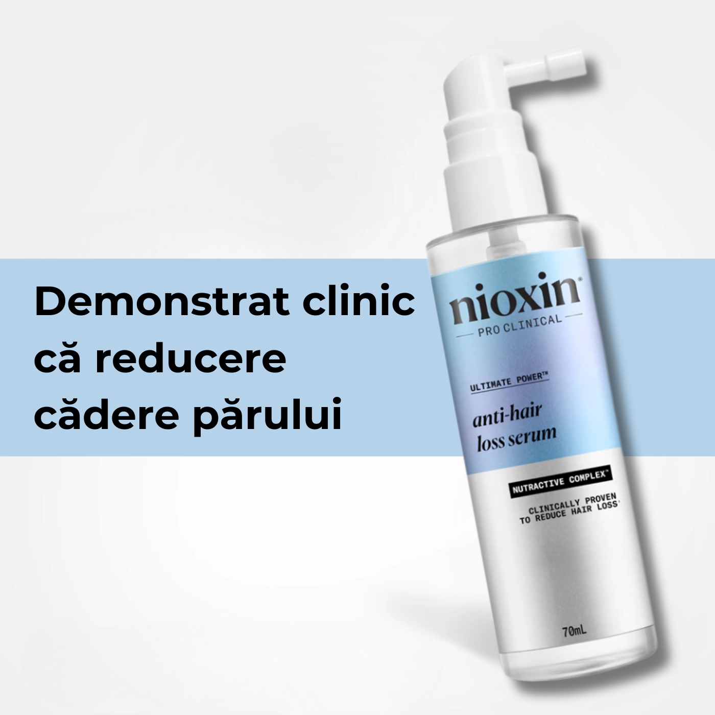 Ser de zi impotriva caderii parului Anti-Hair Loss Serum - Nioxin 70 ml