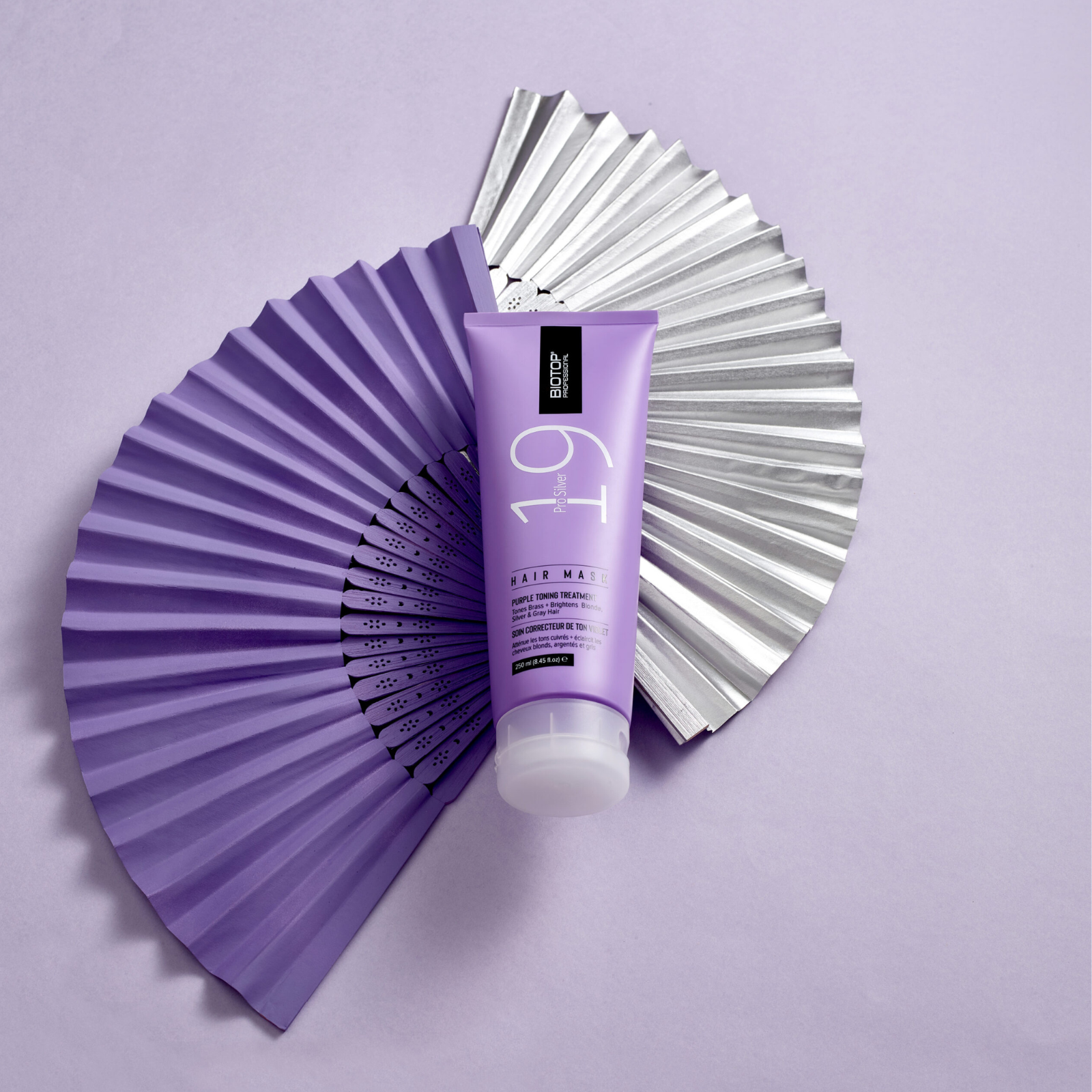 Masca pentru ingrijirea parul blond | Biotop Pro Silver 19 Hair Mask