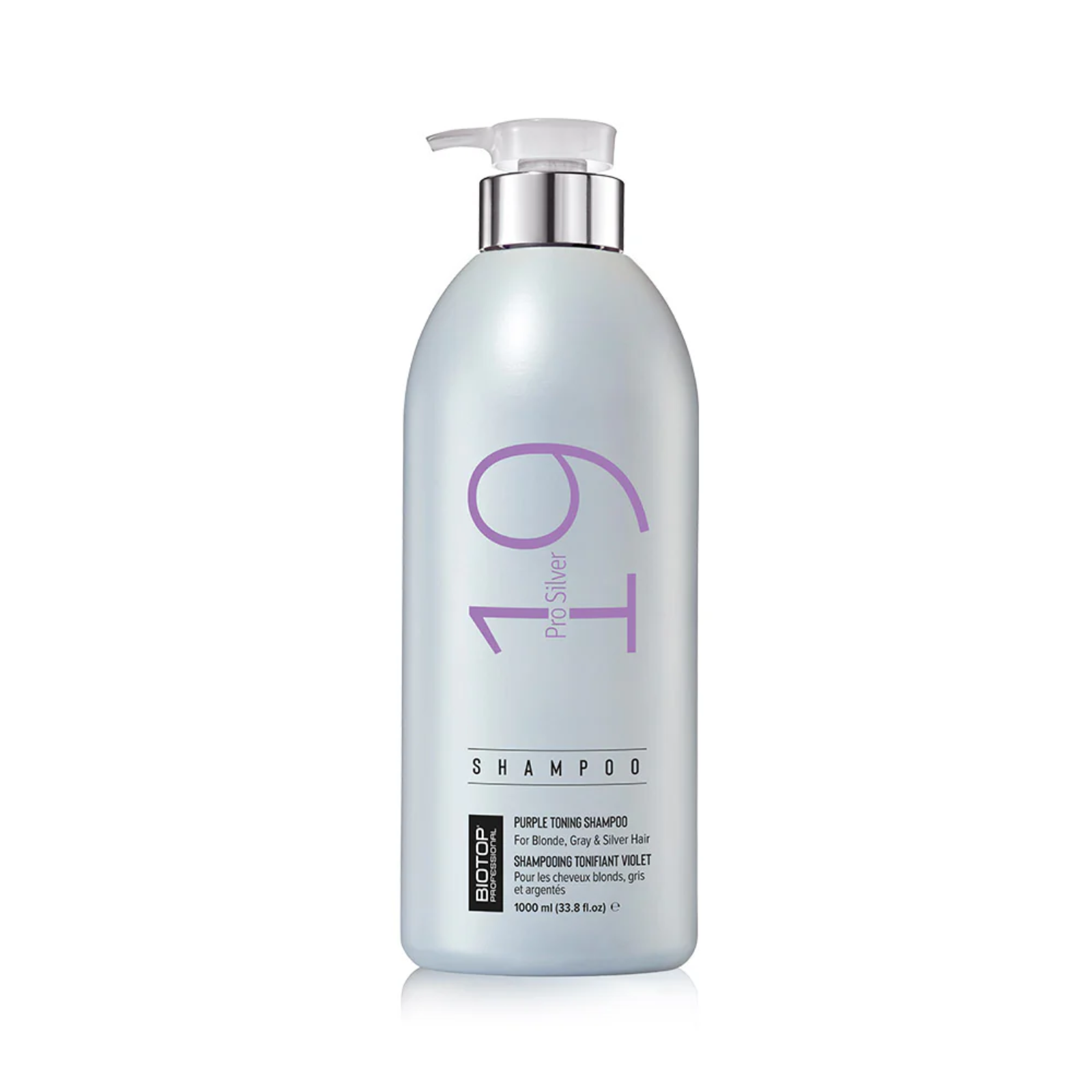 Sampon pentru par blond | Biotop Pro Silver 19 Shampoo