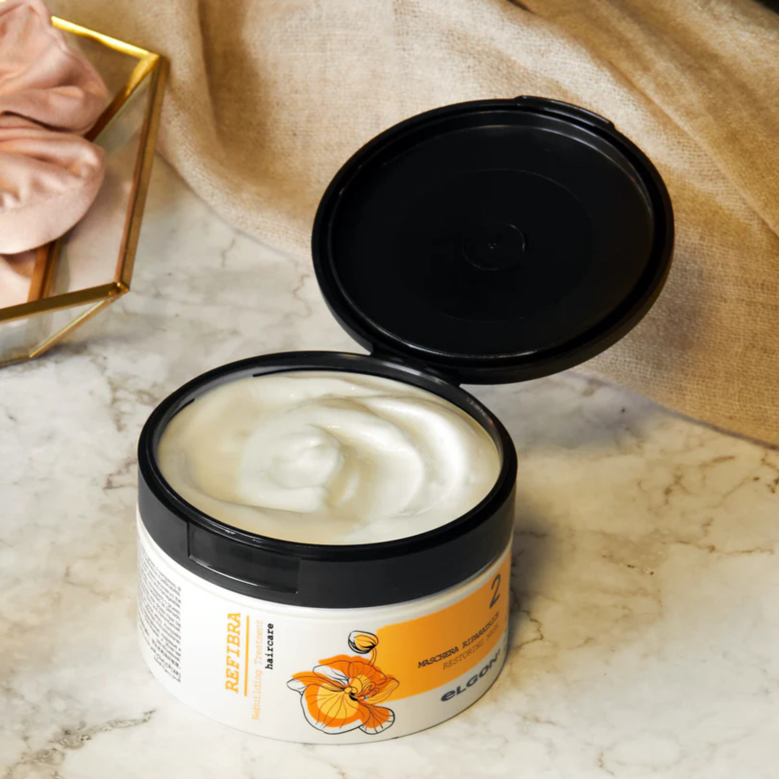 Masca pentru par degradat | Elgon Refibra Restoring Mask 250 ml