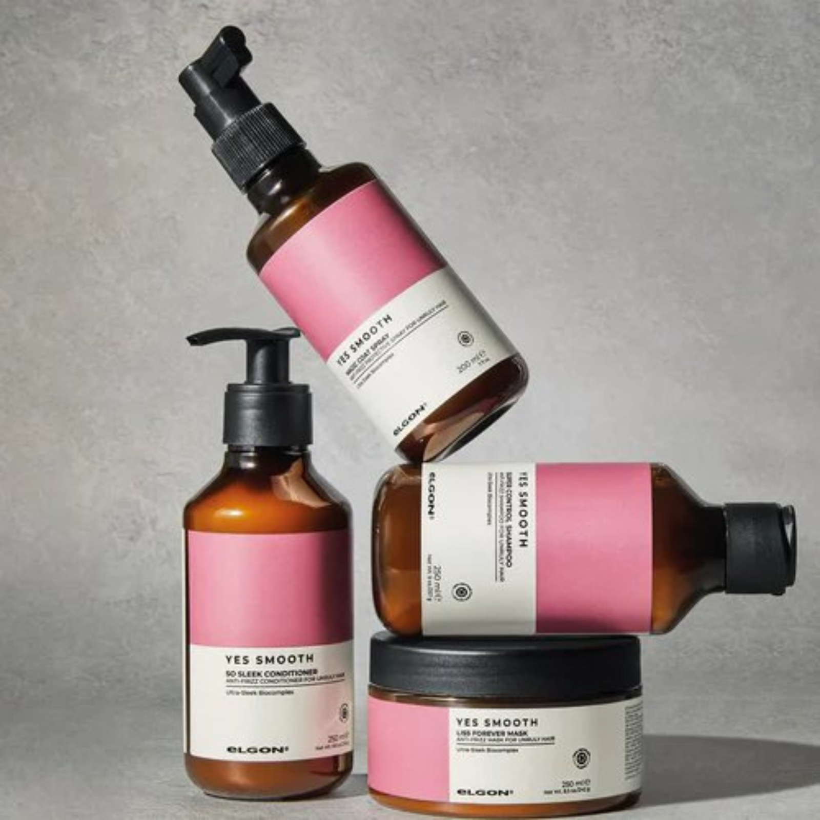 Masca de netezire pentru par uscat si rebel | Elgon Yes Smooth Liss Forever Mask