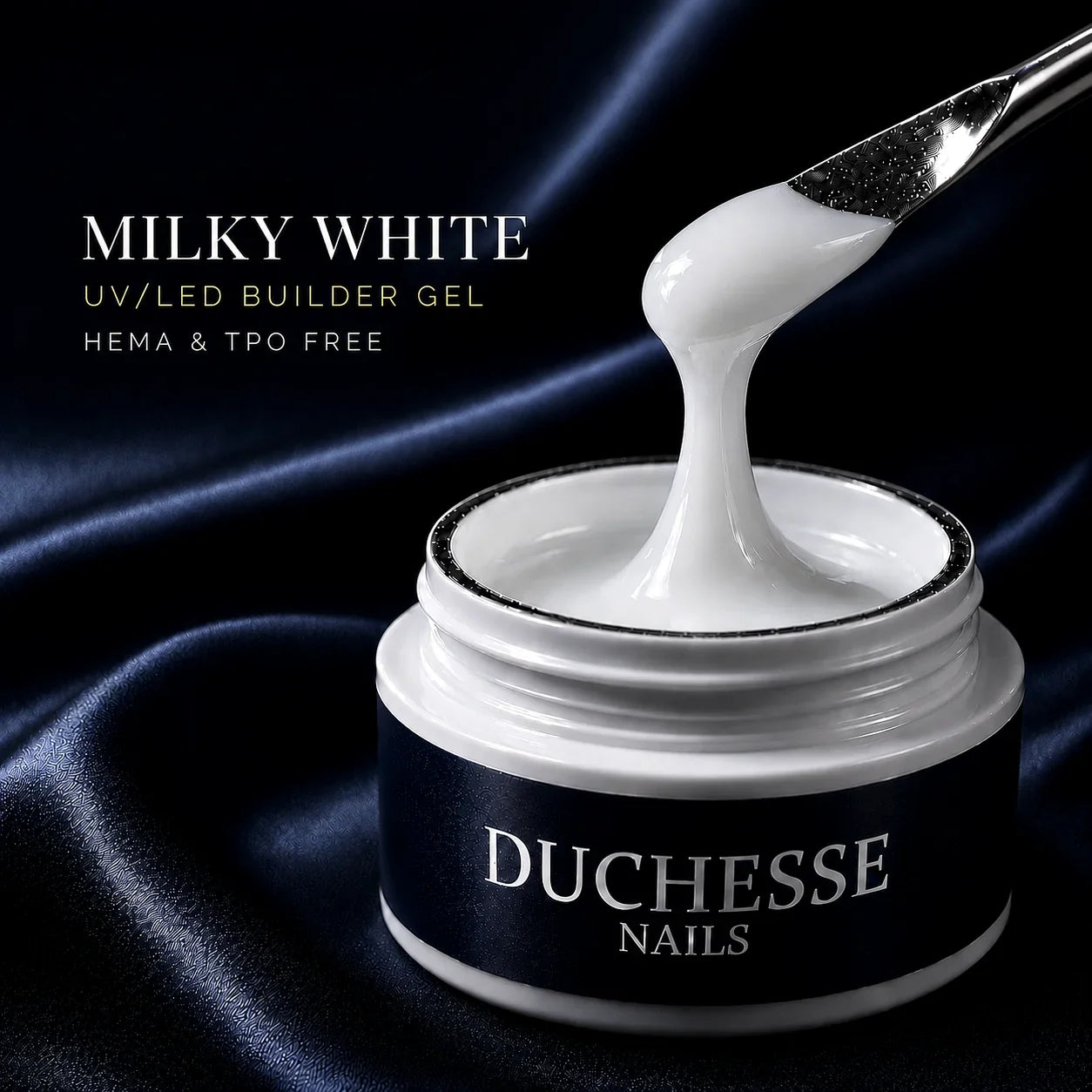 Gel UV/LED Constructie Unghii, Autonivelant, HEMA & TPO FREE, Milky White, 30g