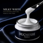 Gel UV/LED Constructie Unghii, Autonivelant, HEMA & TPO FREE, Milky White, 30g