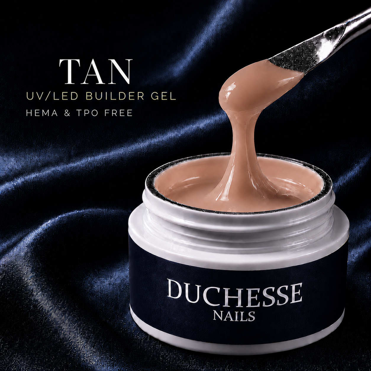 Gel UV/LED Constructie Unghii, Autonivelant, HEMA&TPO FREE, Nuanta Tan, 30g